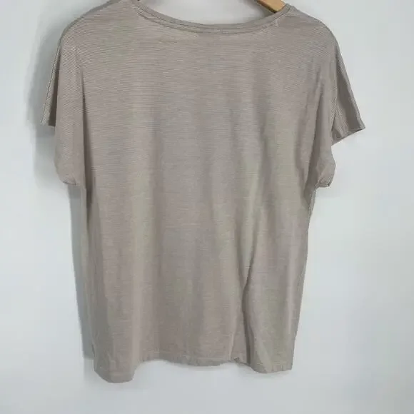 Chico’s Top Women’s Medium Tropical Palm Leaf Beaded Sequins Coastal Resortwear - Picture 2 of 8